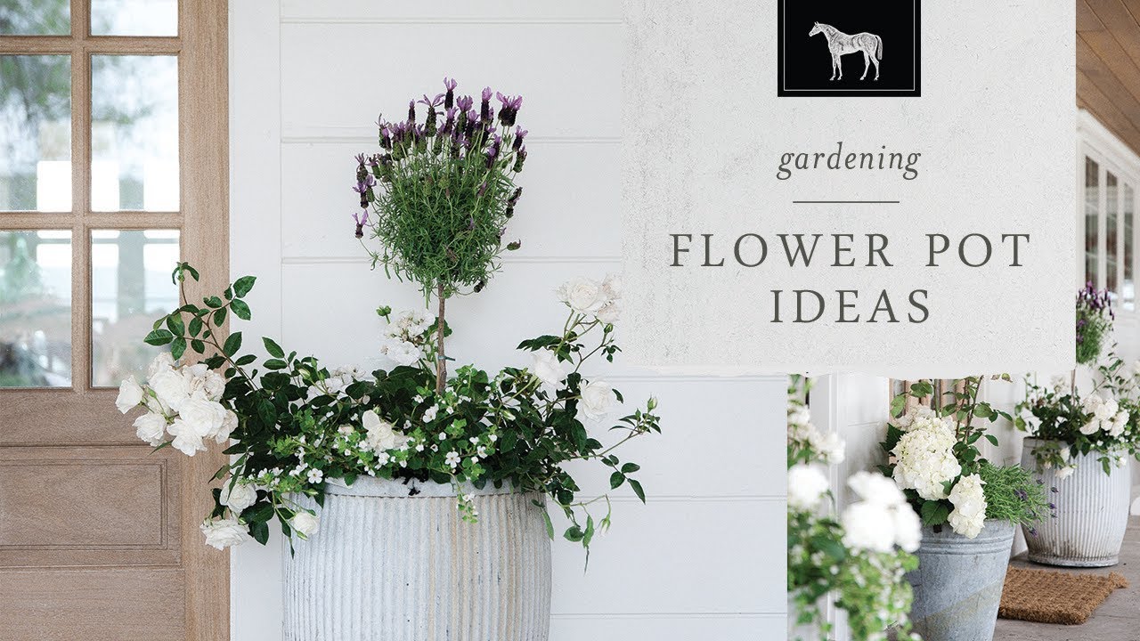 Simple Summer Flower Pot Ideas