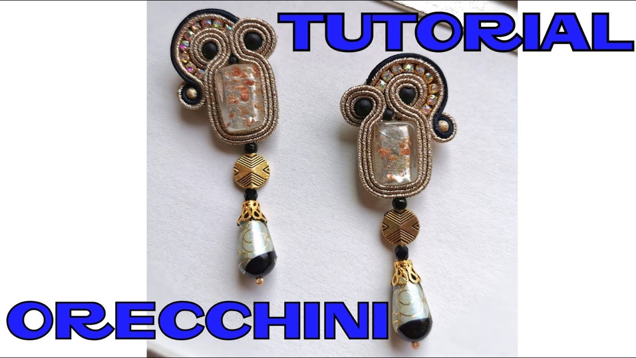 Tutorial orecchini soutache