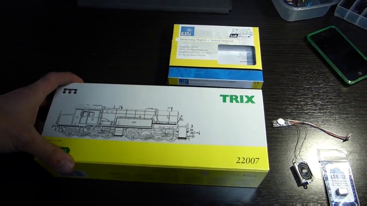 Marklin-Trix br 96 dcc sound install