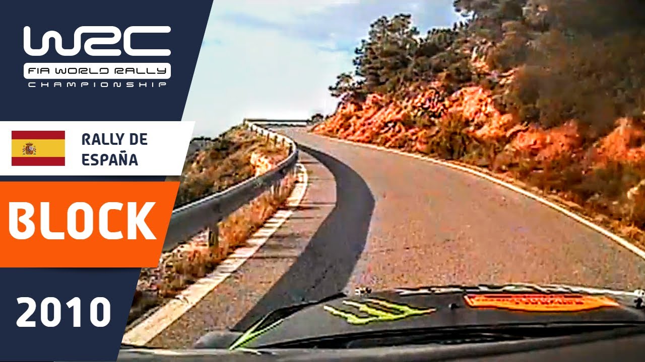 BLOCK onboard Rally de España 2010 Ford Focus RS WRC Stage 6 Les Garrigues