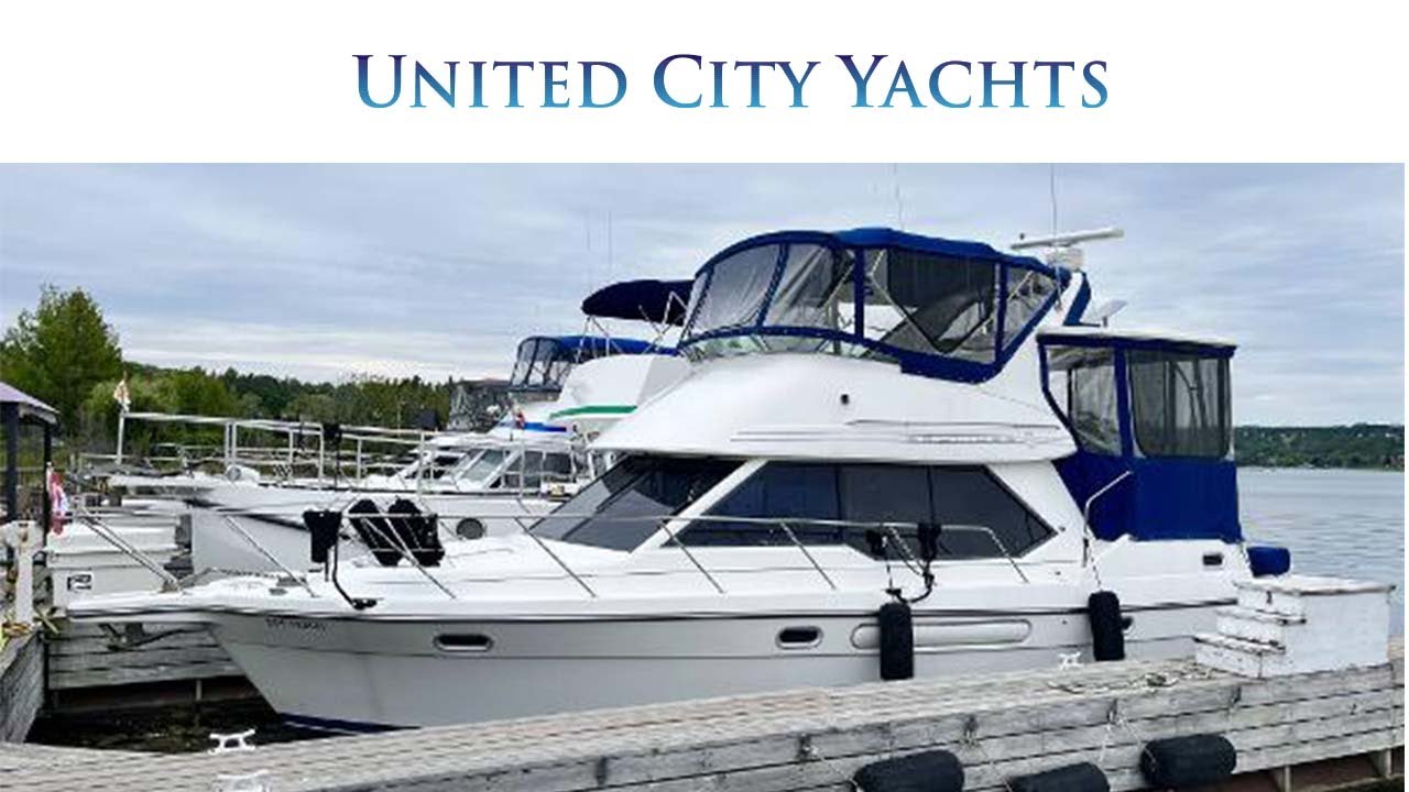 40’ Bayliner 4087 aft Cockpit Motoryacht 2000