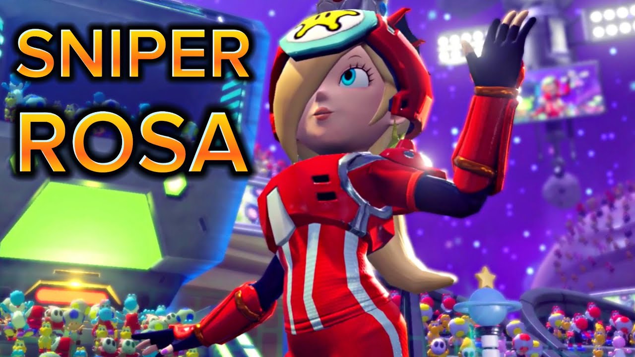 ROSALINA SNIPER BUILD! | Mario Strikers Battle League Meta
