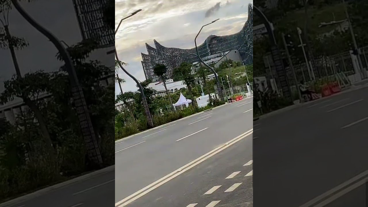 Indah banget suasana di IKN sore ini - ibu kota nusantara