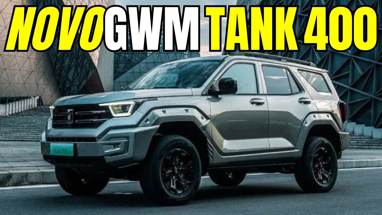 GWM TANK-400: O NOVO JIPE HÍBRIDO OFF-ROAD QUE CHEGA ao BRASIL!
