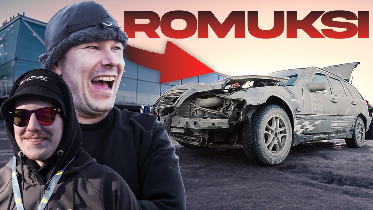 AJETTIIN MERSU ROMUKSI – EI MENNYT SUUNNITELMIEN MUKAAN