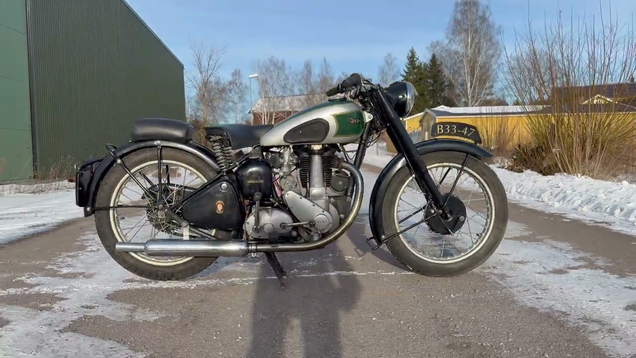 BSA, modell B33, 1947, England