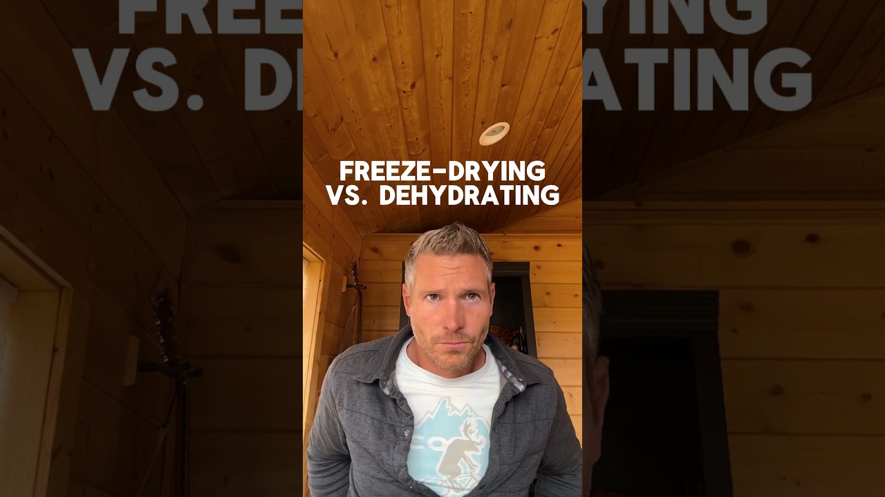 Freeze-Drying vs Dehydrating