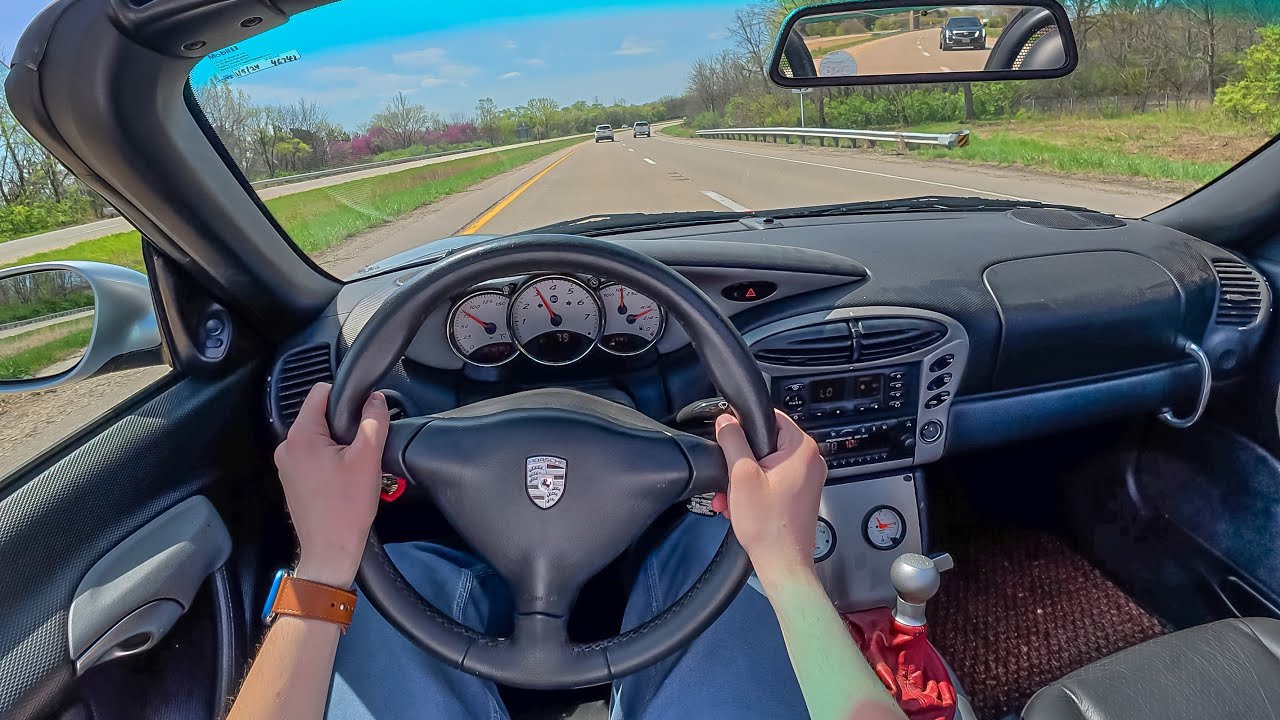 2000 Porsche Boxster - POV Test Drive (Binaural Audio)
