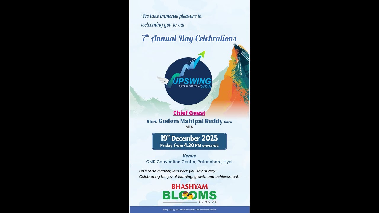Bhashyam Blooms School, Patancheru