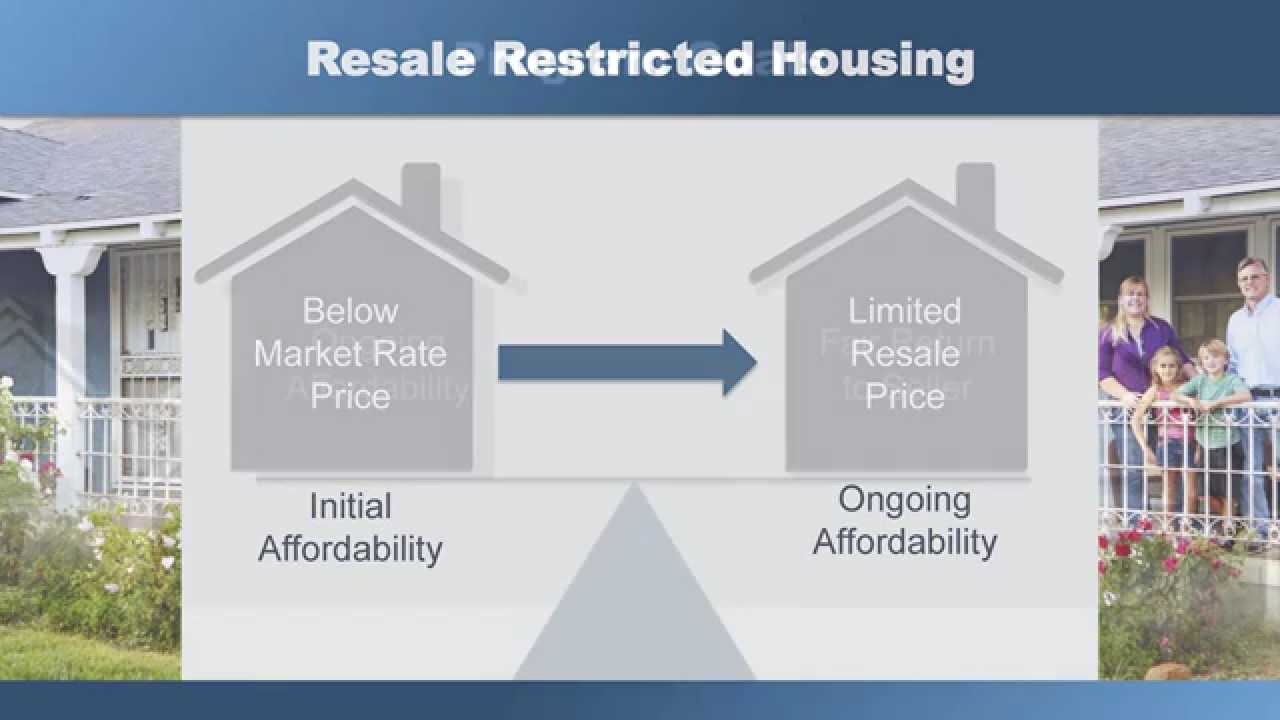 Module 1 - Introduction to Resale Restrictions