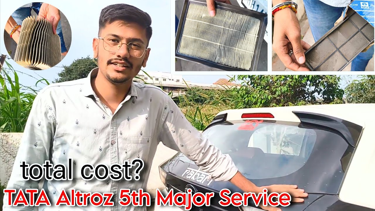 Altroz Diesel Maintenance Cost 💸 | 5th Major Service Full Details🔥