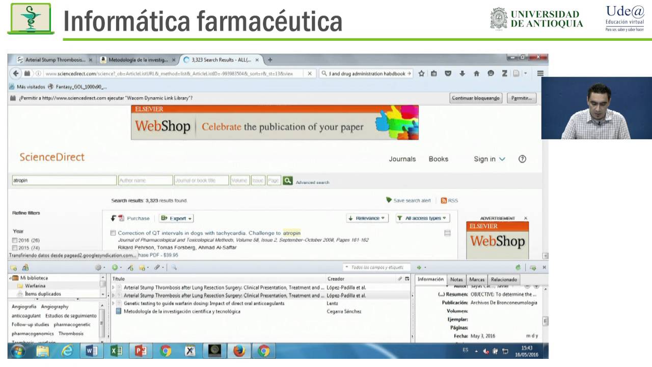 Importar referencias a Zotero y exportarlas a Word