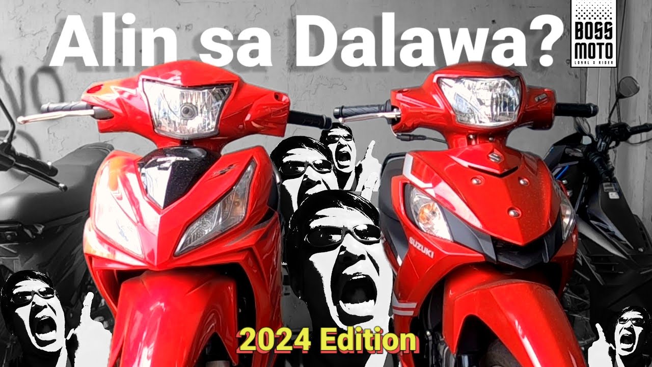 Honda Wave Rsx VS Suzuki Smash 115 fi Comparison Video 2024 Philippine Review