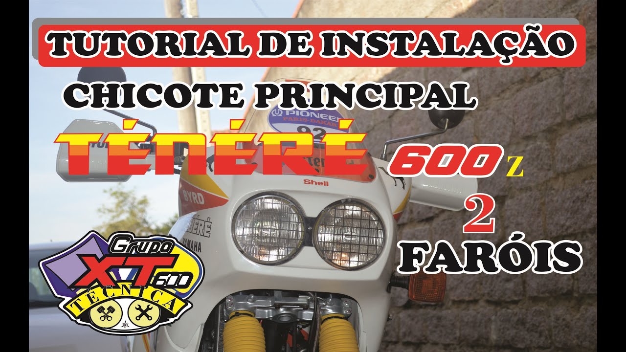Chicote Tenere 90/93 ( instalação )