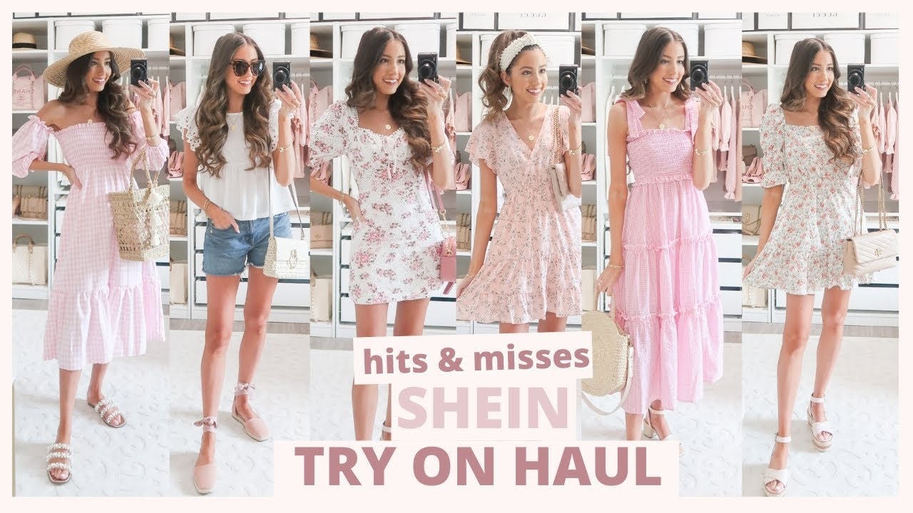 HUGE SHEIN TRY ON HAUL 2021 | Hits & Misses | SUMMER DRESSES + OUTFIT IDEAS UNDER $30 🌸