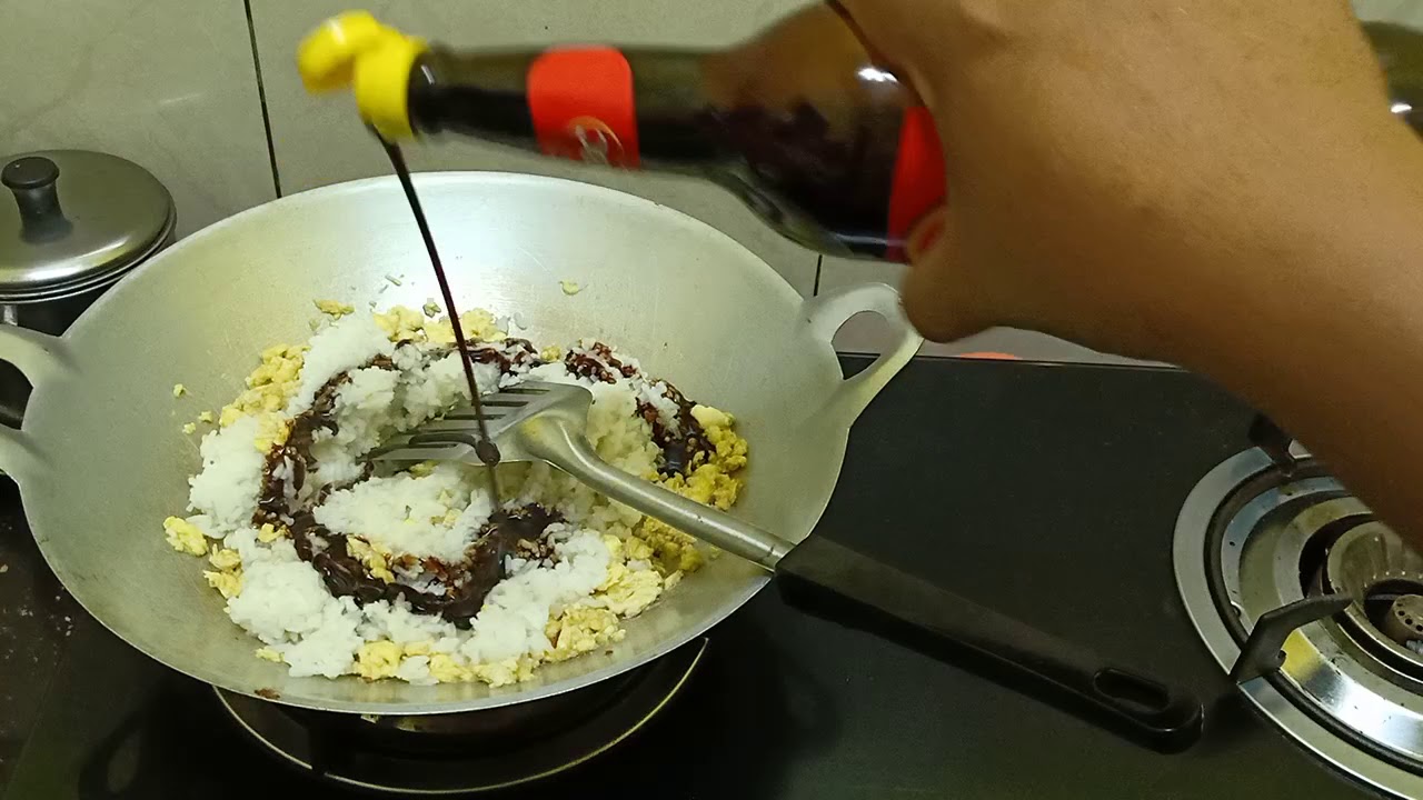 nasi goreng telur kicap