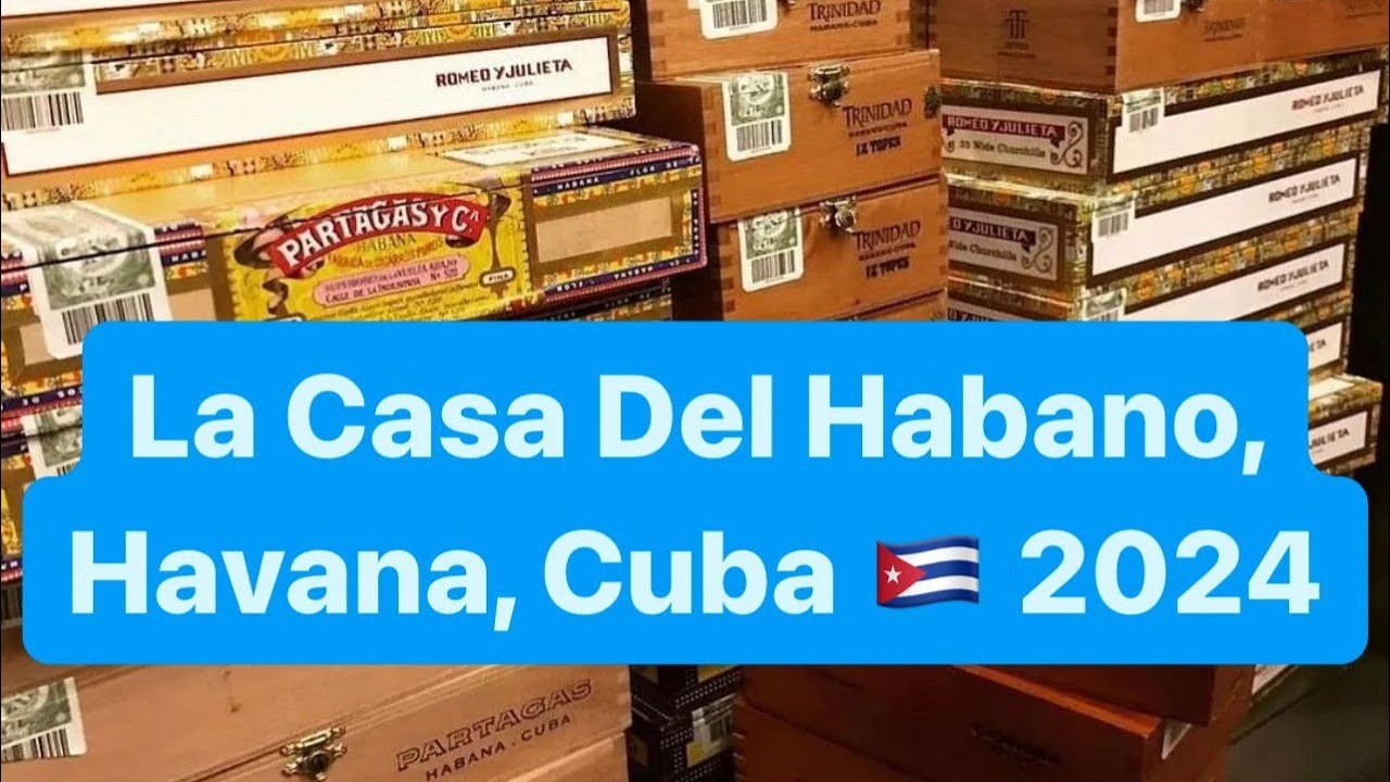 Cuban Cigar Prices in Havana, Cuba - March 2024