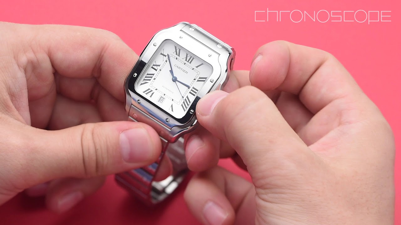 Santos de Cartier - обзор часов