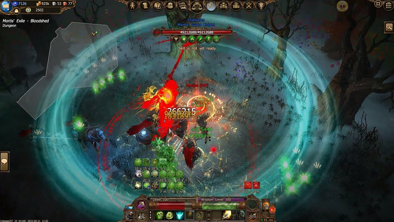 Mortis Bloodshed Speedrun 2:36.09 (Solo, Ranger) | Drakensang Online | Maszive