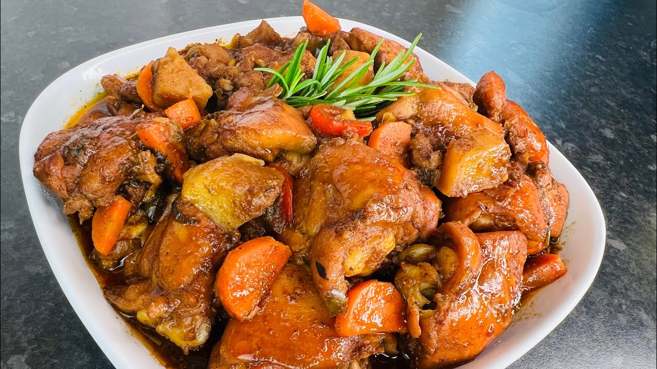 HOW TO MAKE HONEY STEWED CHICKEN / DINNER RECIPE