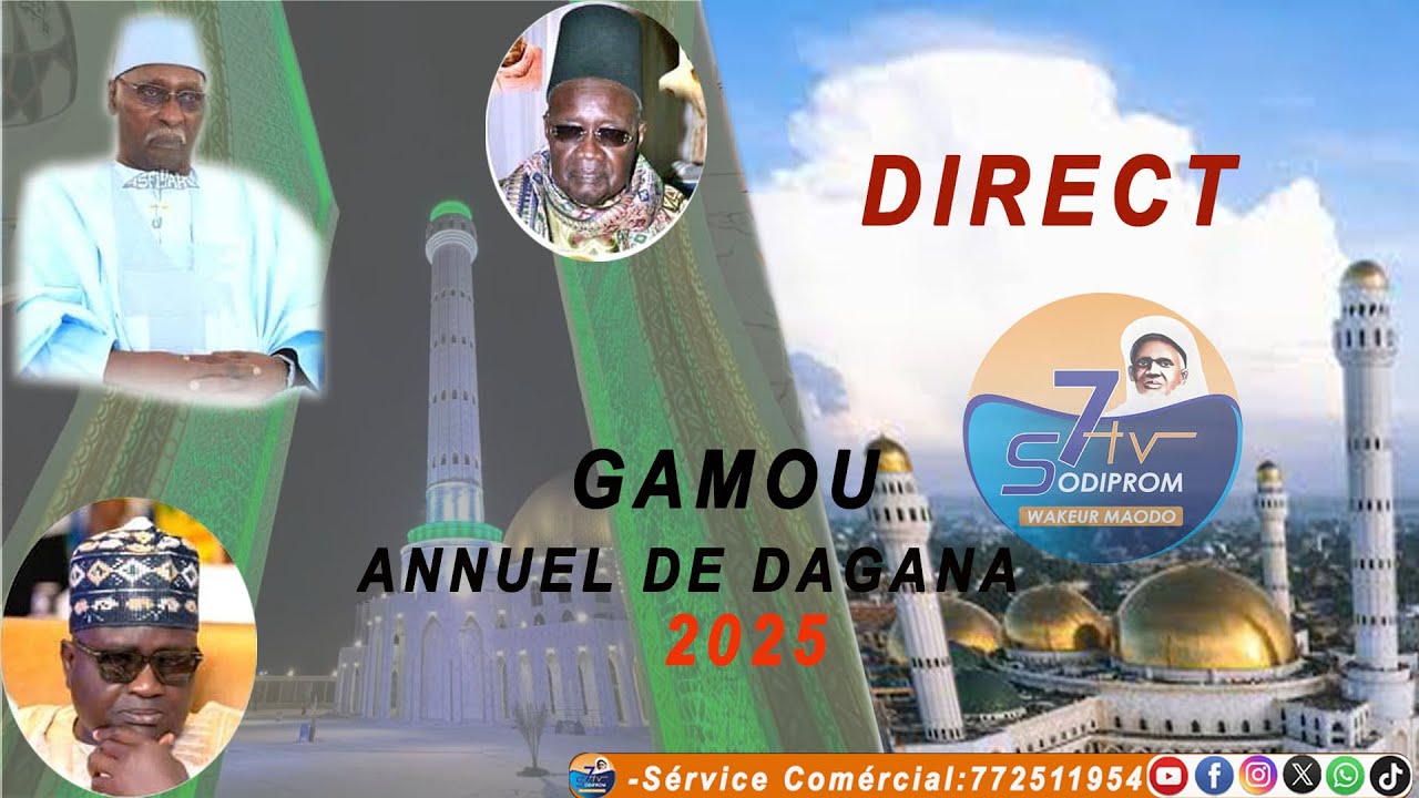 DIRECT DAGANA : GAMOU ANNUEL DE DAGANA 2025