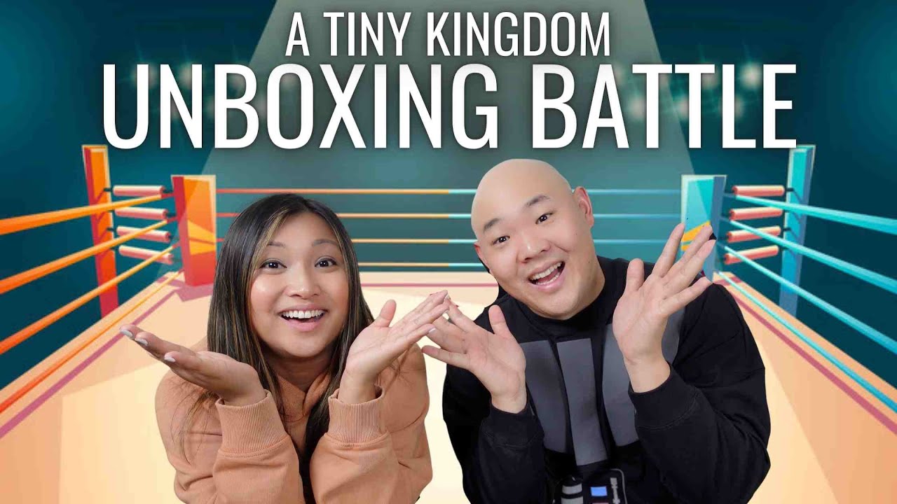 TINY KINGDOM UNBOXING BATTLE | #Disney Mystery Pins