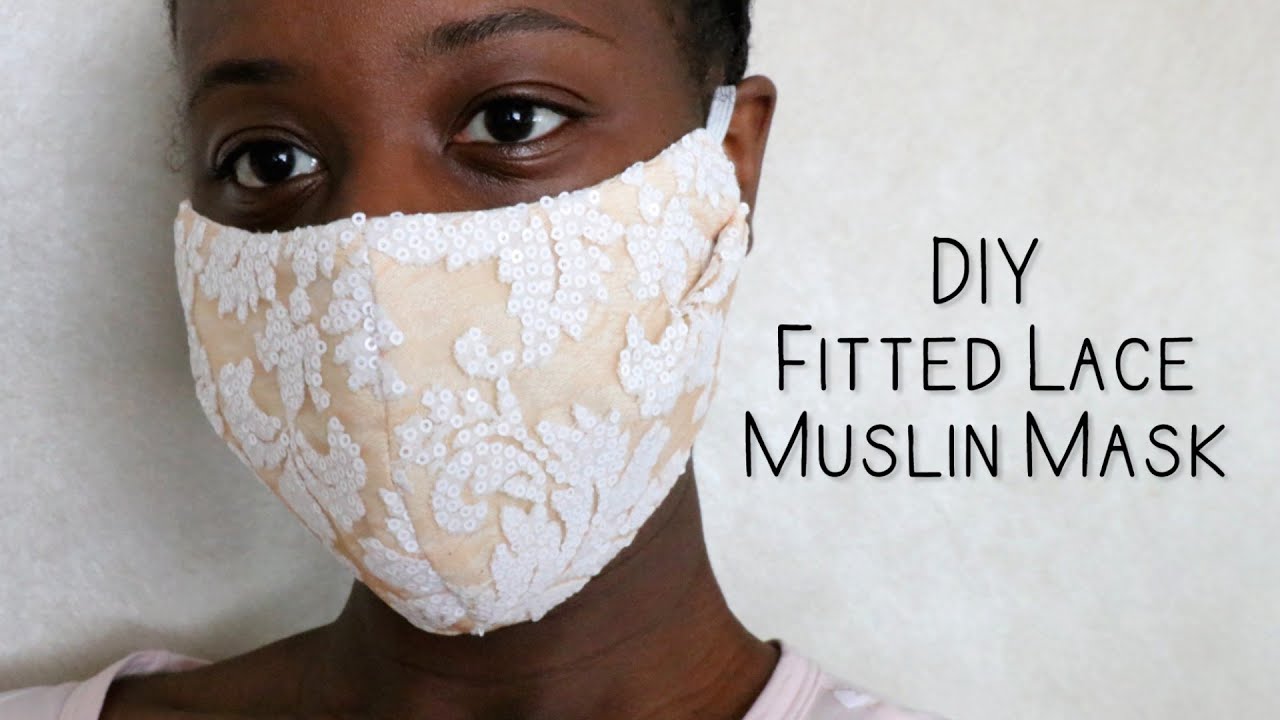 DIY Fitted Bridal Face Mask