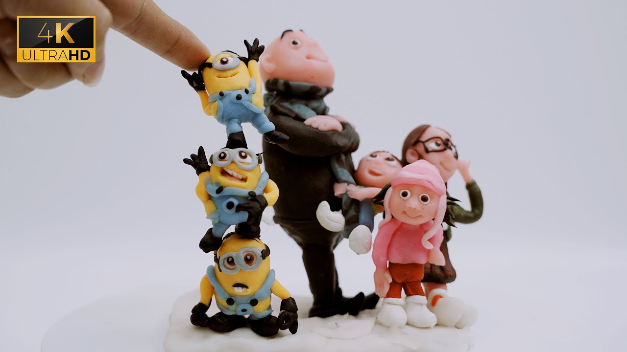 DIY Clay | How The Characters In ''Despicable Me'' Were Made (Model by Clay)