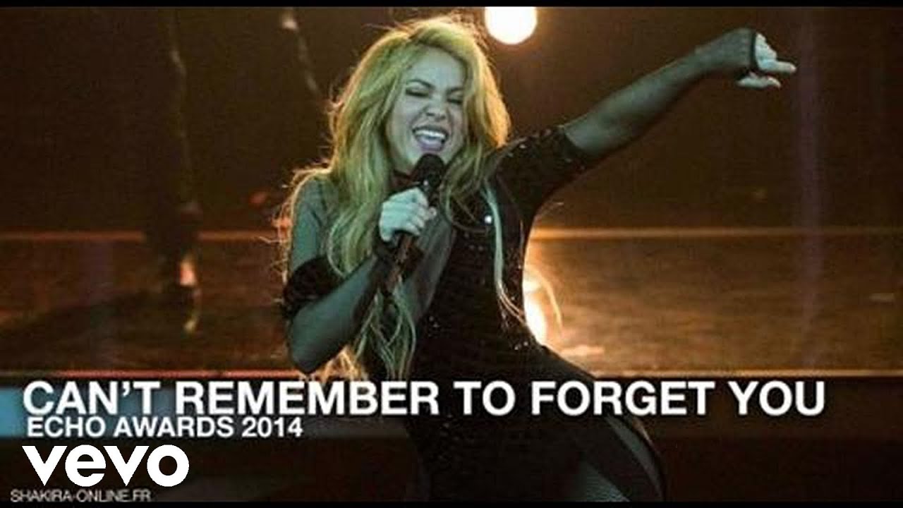 Shakira - Can't remember To Forget You (Live - Echo Awards 2014)