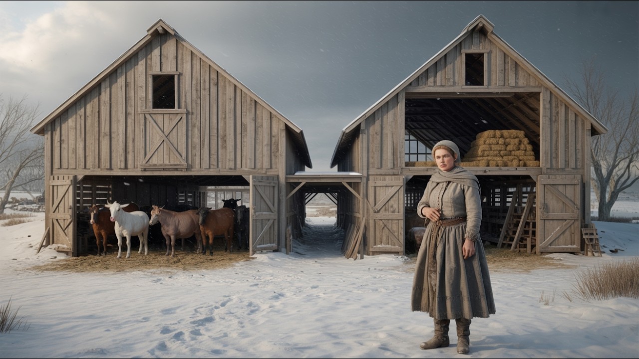 They Laughed at the Widow’s “Double Barn” Setup — Until the Blizzard Took Every Stable