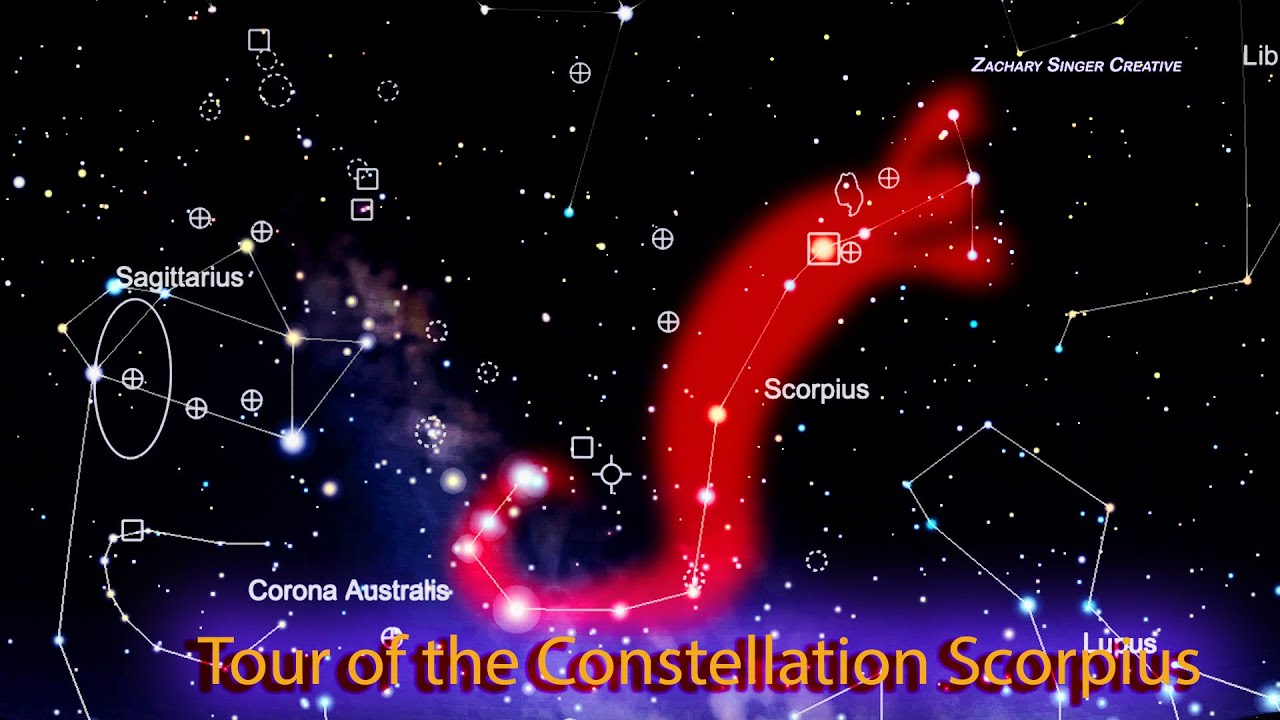Scorpius Constellation Video—ASTRONOMY
