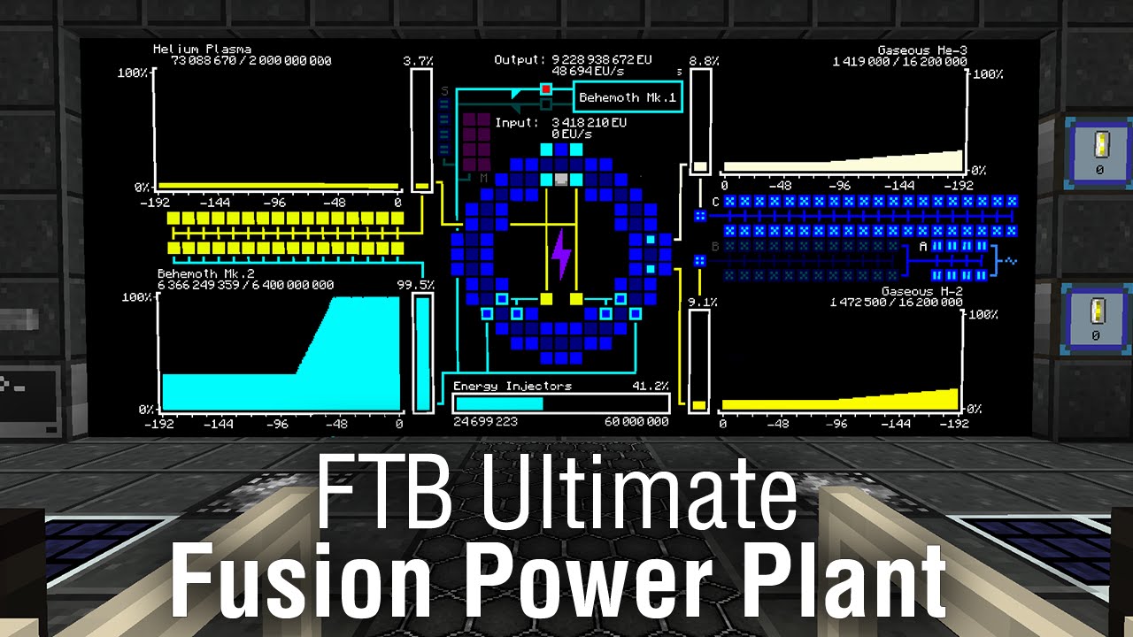 [Minecraft] [FTB Ultimate] Fusion Power Plant