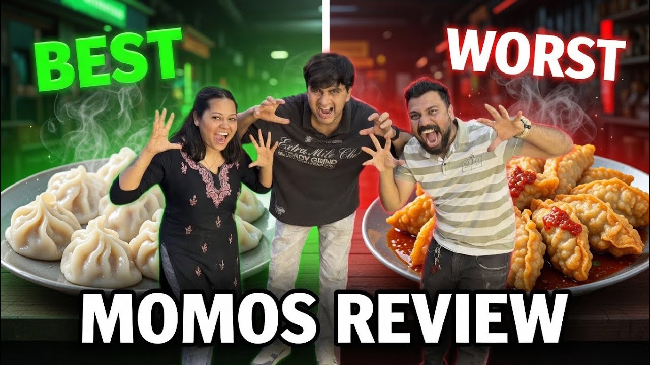 Aayush Sapra Tried WAKE’N’BITE MOMOS 😱 | Are these Mumbai’s BEST MOMOS? 🔥