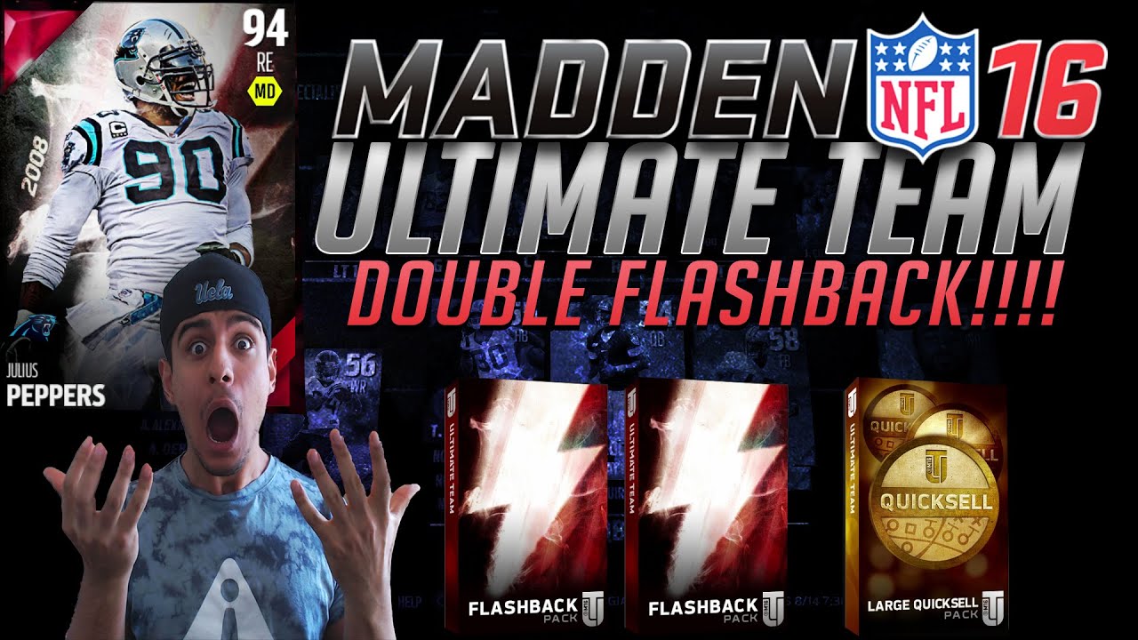 OMFG WOW! HUGE DOUBLE FLASHBACK PACK OPENING! LARGE QUICKSELL!- MADDEN 16 ULTIMATE TEAM