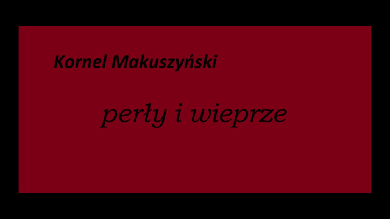 Kornel Makuszyński  Perły i wieprze Audiobook Cała książka