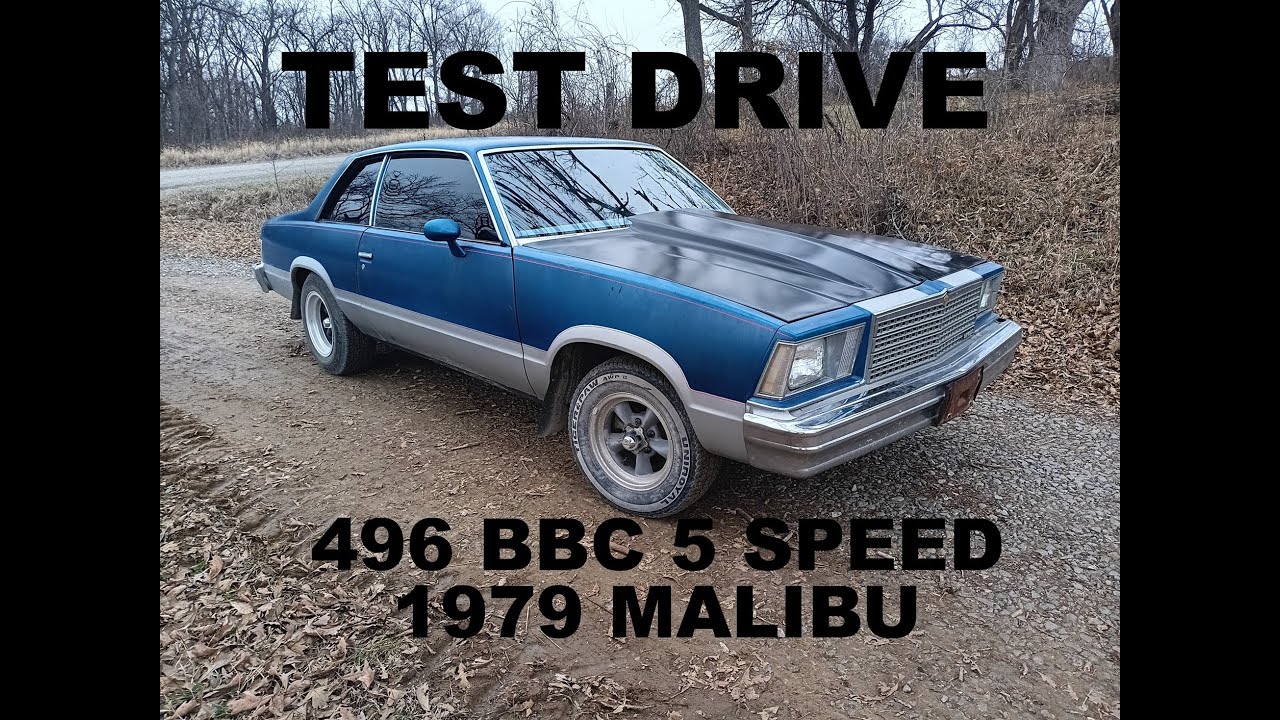 AT LAST! the hard work has paid off 1979 malibu 496 stroker bbc TKO600 5 speed #chevyfarmersgarage