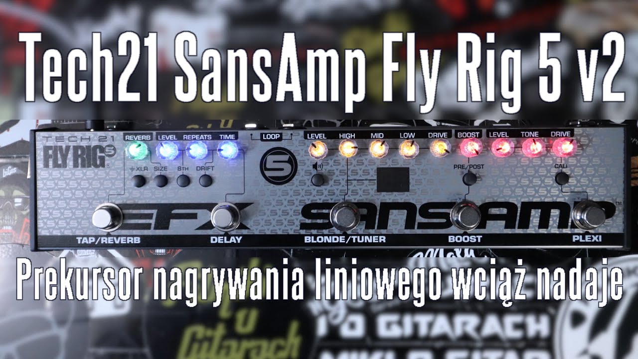 Tech21 SansAmp Fly Rig 5 v2 - granie linią jak w latach '90 - FOG