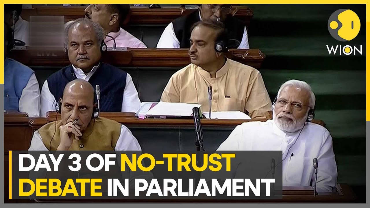 No confidence motion: Proceedings resume in both Houses; PM Modi to reply in parliament today