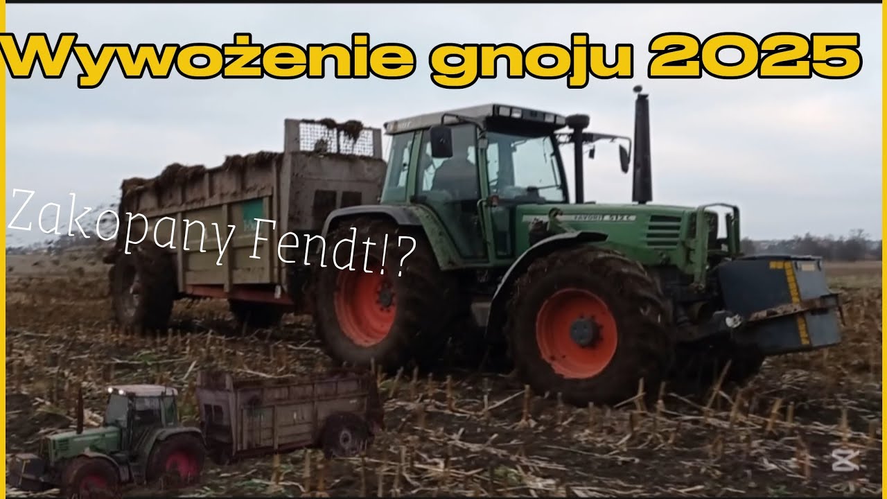 Wywożenie obornika na Kraśnice 2025 