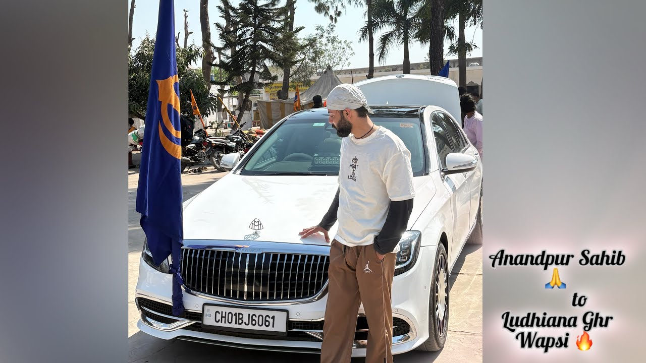 Vlog7👍Ghr Wapsi🔥Anandpur Sahib 🙏 To Ludhiana ❤️