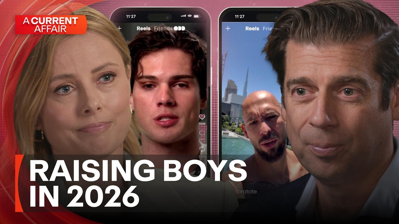 Helping young men navigate 2026 | A Current Affair