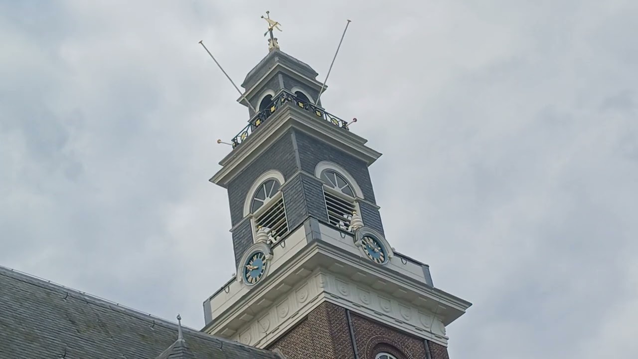Lekkerkerk NL kerkklokken Grote of Johanneskerk volgelui