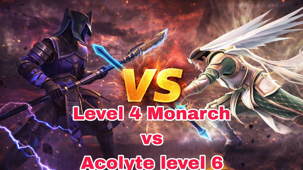 Is Monarch of light set good at level 4 or not 🤔 - Monarch of light Vs Acolyte of the void level 6 