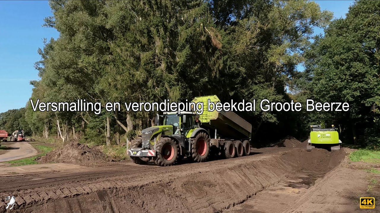 Versmalling en verondieping beekdal Groote Beerze