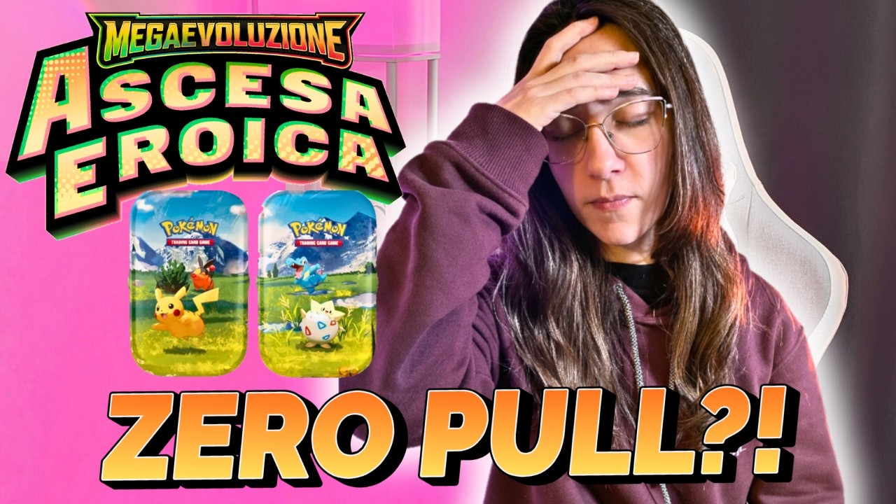 NESSUNA PULL?! 😭 Apertura Mini Tin Pokémon