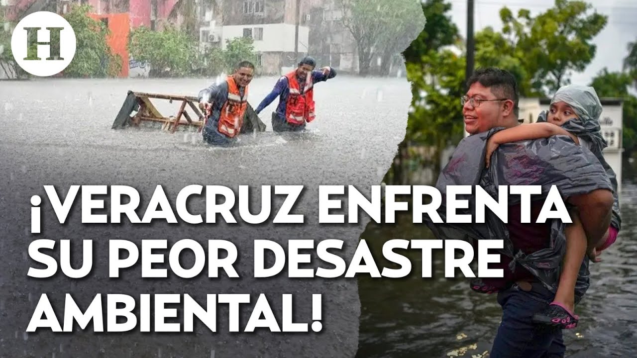 ¡Crisis sin precedentes! Derrame de petróleo agrava tragedia por inundaciones en Veracruz