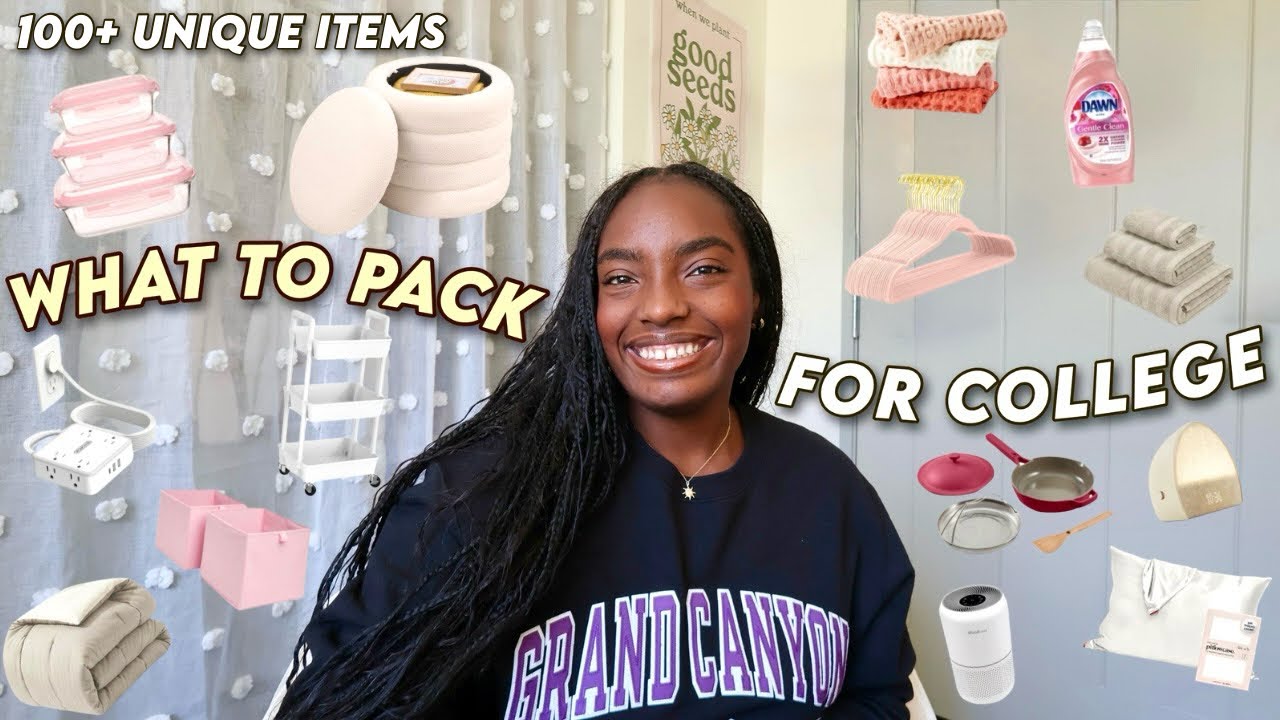 100+ COLLEGE ESSENTIALS You&rsquo;ll Regret Forgetting 🎓 Ultimate Dorm + Apartment Packing List