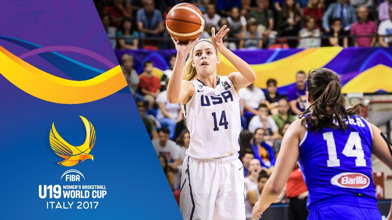 USA v Italy - Full Game - FIBA U19 Women's Basketball World Cup 2017