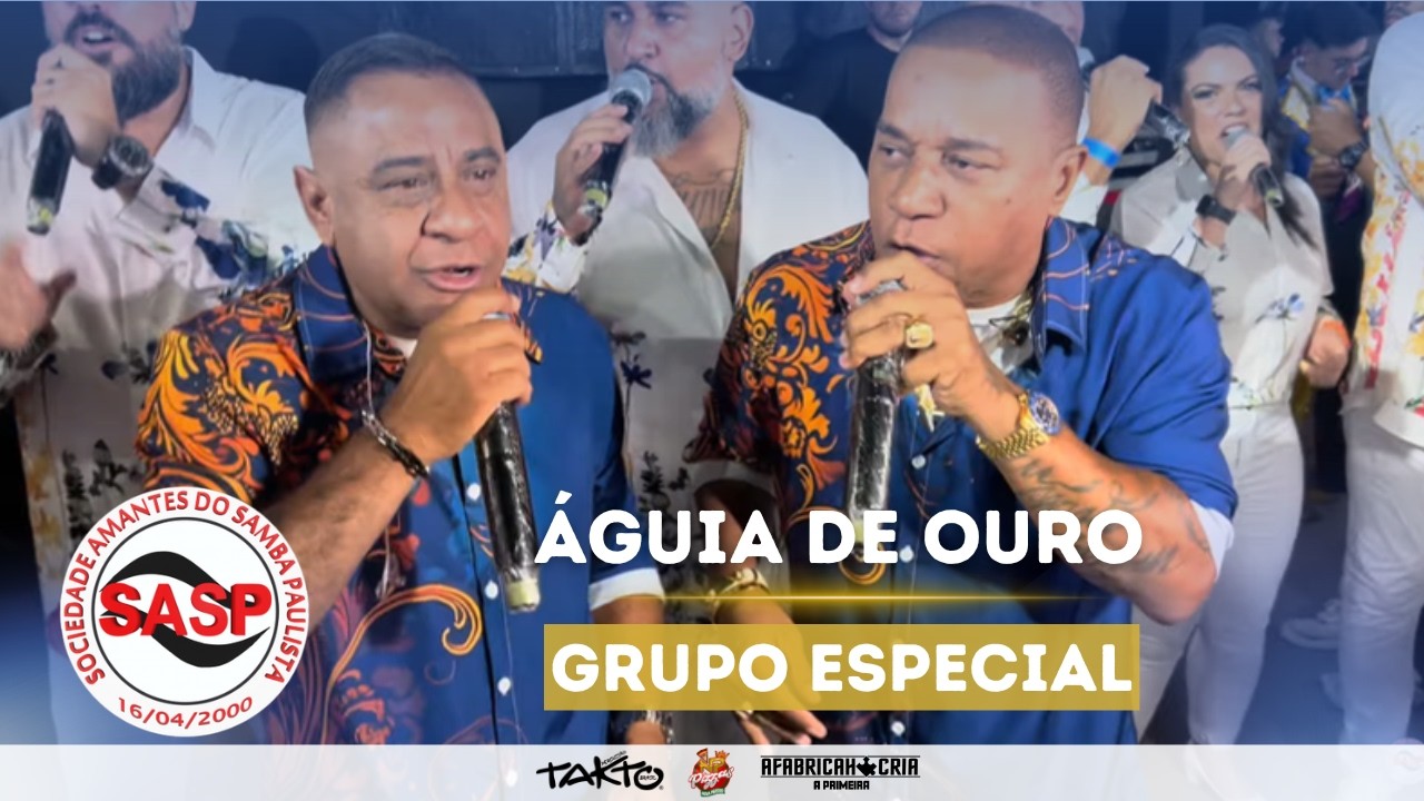 Carnaval 2026 - Grupo Especial | Largada do desfile oficial da Águia de Ouro