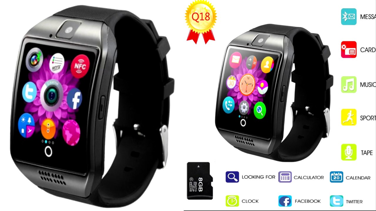 Смарт часы Q18(Apro) Smart Watch Phone 2.5D